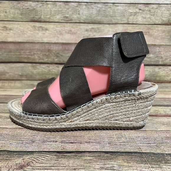 Eileen Fisher Shoes - Eileen Fisher Willow Bronze Wedge Espadrilles